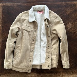 Brooklyn Cloth Corduroy Fuzzy Lined Jacket